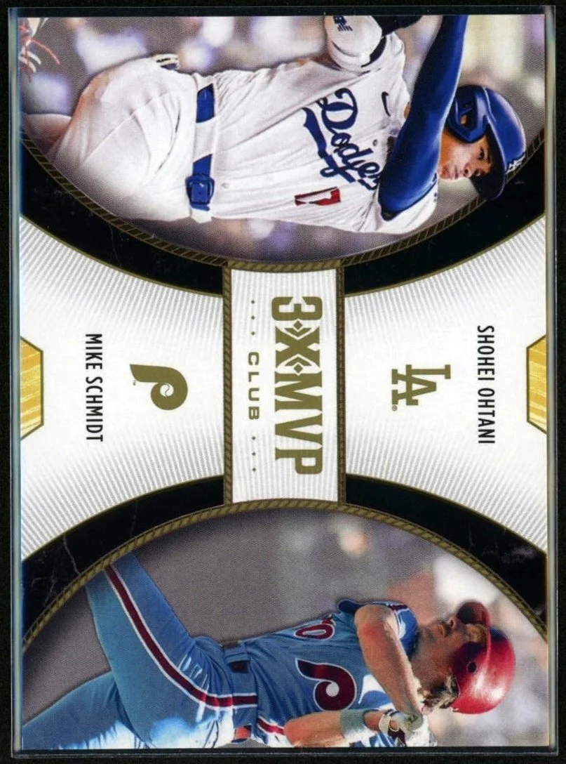 2025 Topps Welcome to the Club #D5 Shohei Ohtani & Mike Schmidt