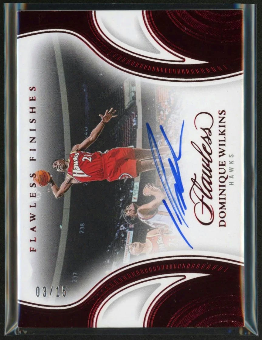 2024 Panini Flawless Dominique Wilkins 03/15