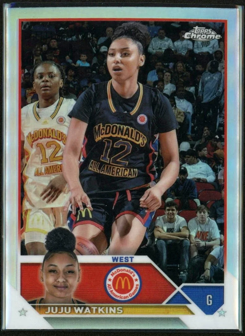 2023 Topps Chrome McDonalds #45 JuJu Watkins Silver Refractor