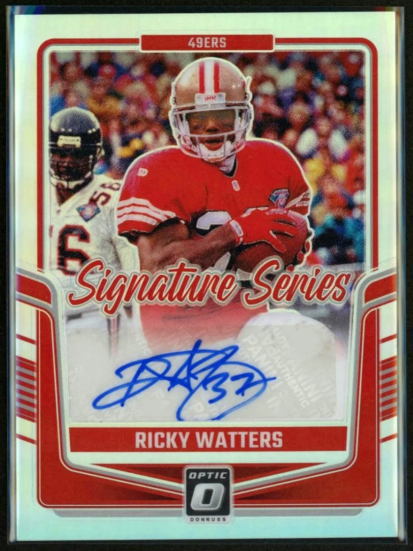 2024 Panini Donruss Optic Signature Series #SSH-RWS Ricky Watters Holo Auto