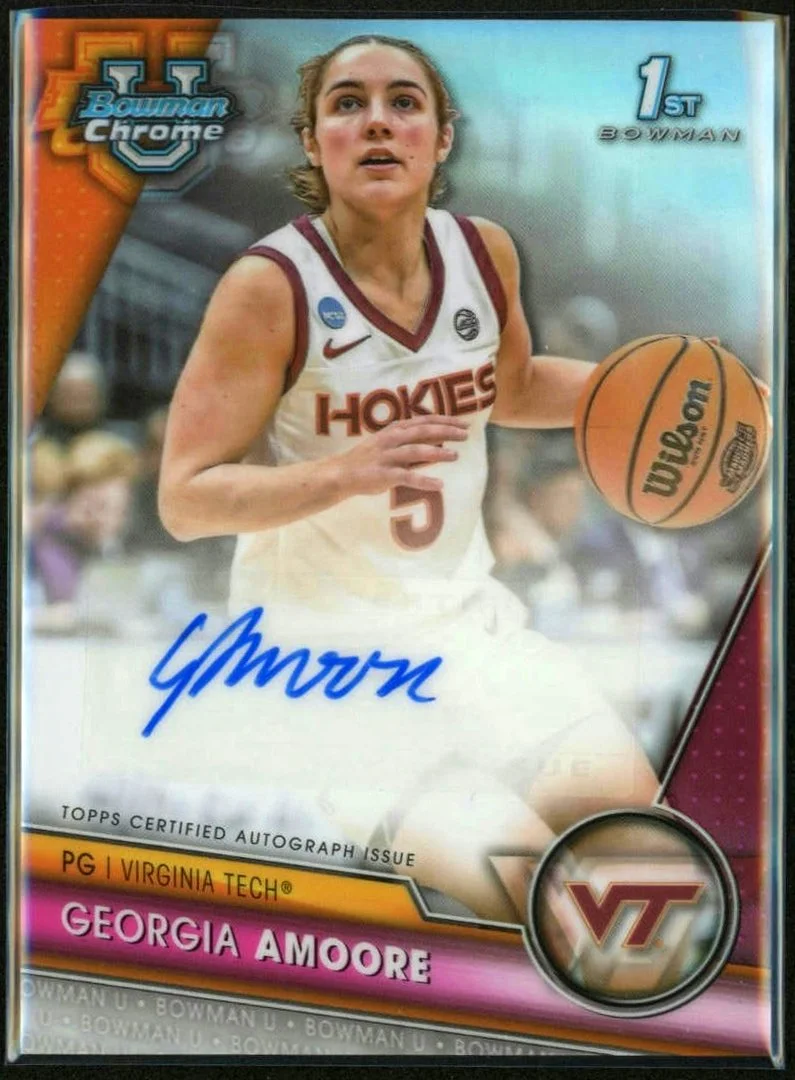 2024 Bowman U Chrome #BCPA-GA Georgia Amoore Bowman 1st 232/250