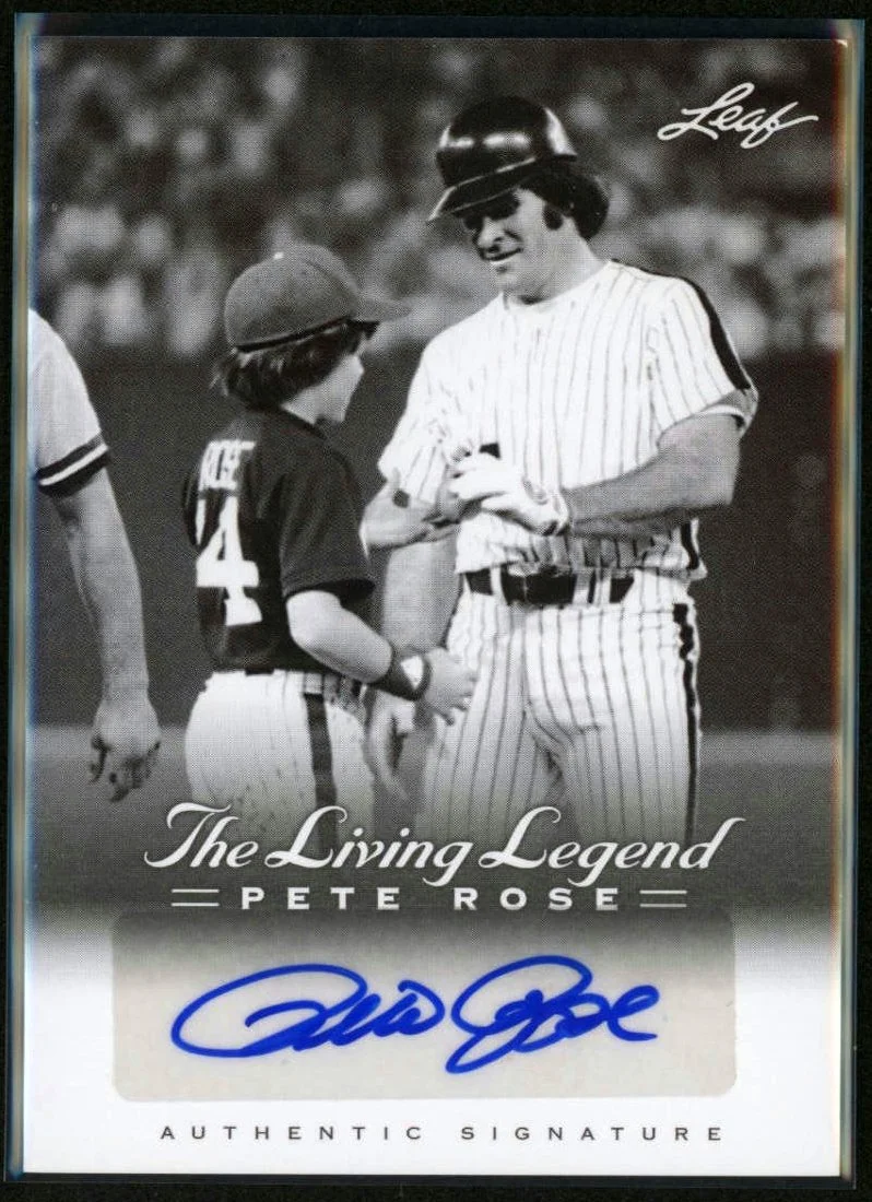 2012 Leaf The Living Legend Auto #AU-37 Pete Rose