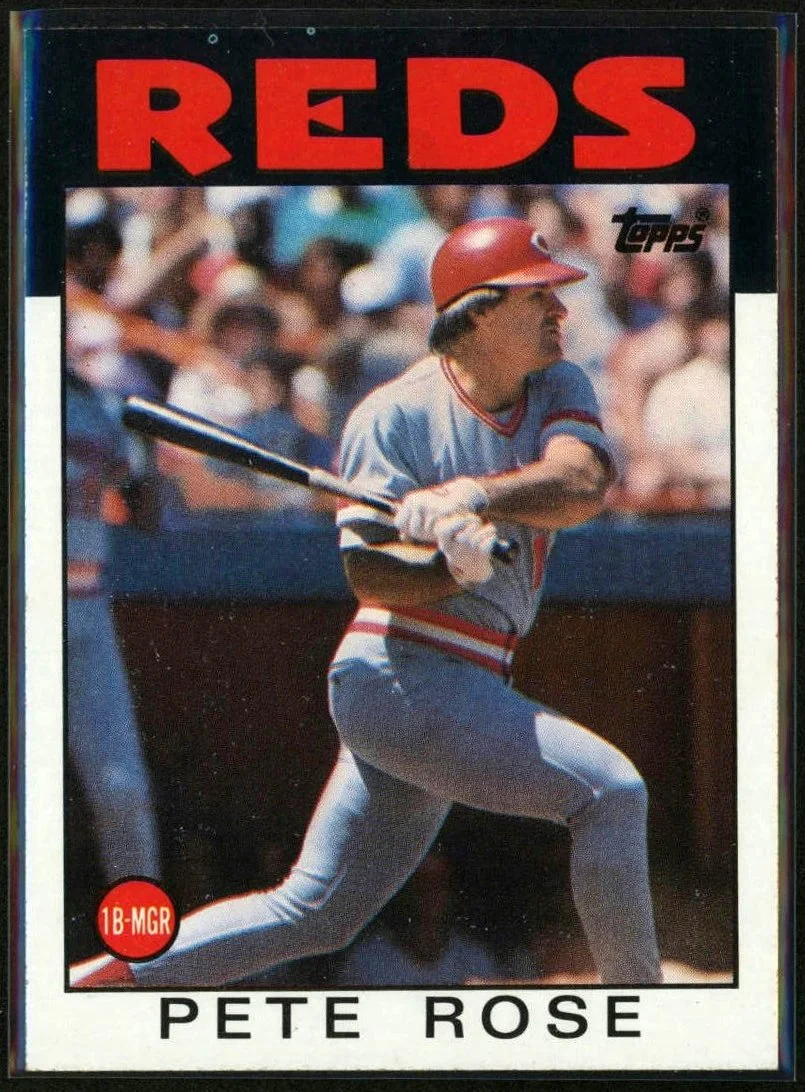 1986 Topps #1 Pete Rose