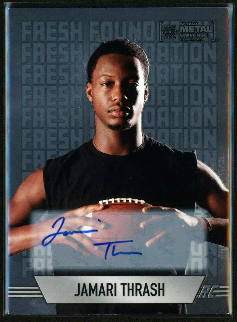 2024 Skybox Metal Universe Champions #FF-49 Jamari Thrash Foundations 115/250