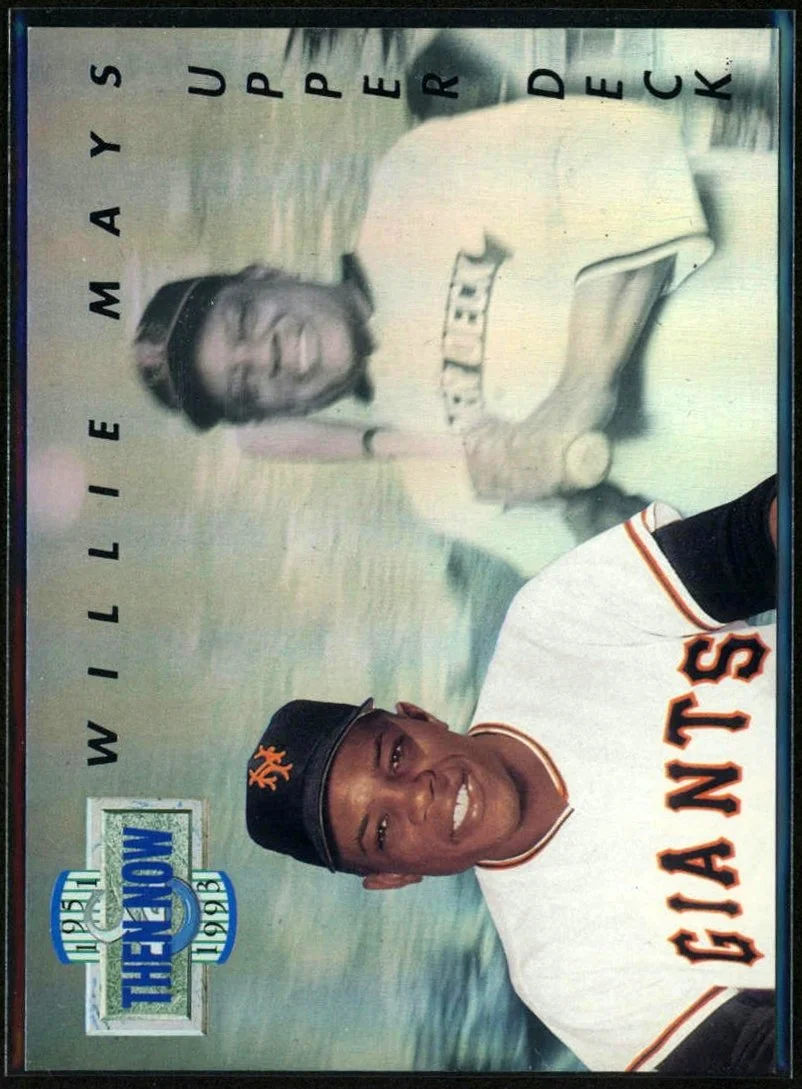 1993 Upper Deck #TN18 Willie Mays Then and Now