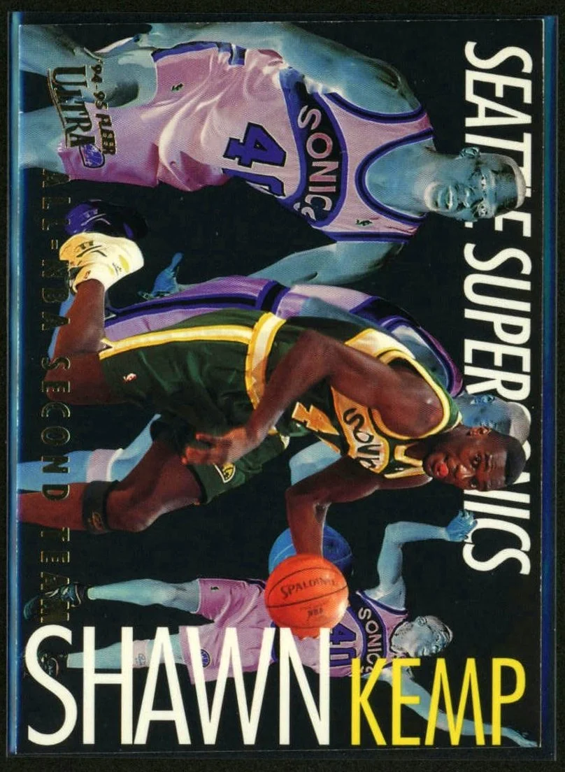 1994-95 Fleer Ultra #8 Shawn Kemp All-NBA Second Team