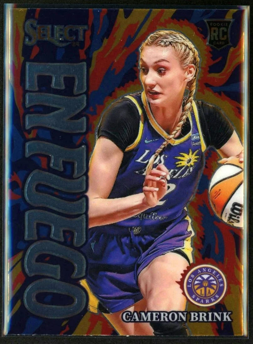 2024 Panini Select En Fuego #5 Cameron Brink