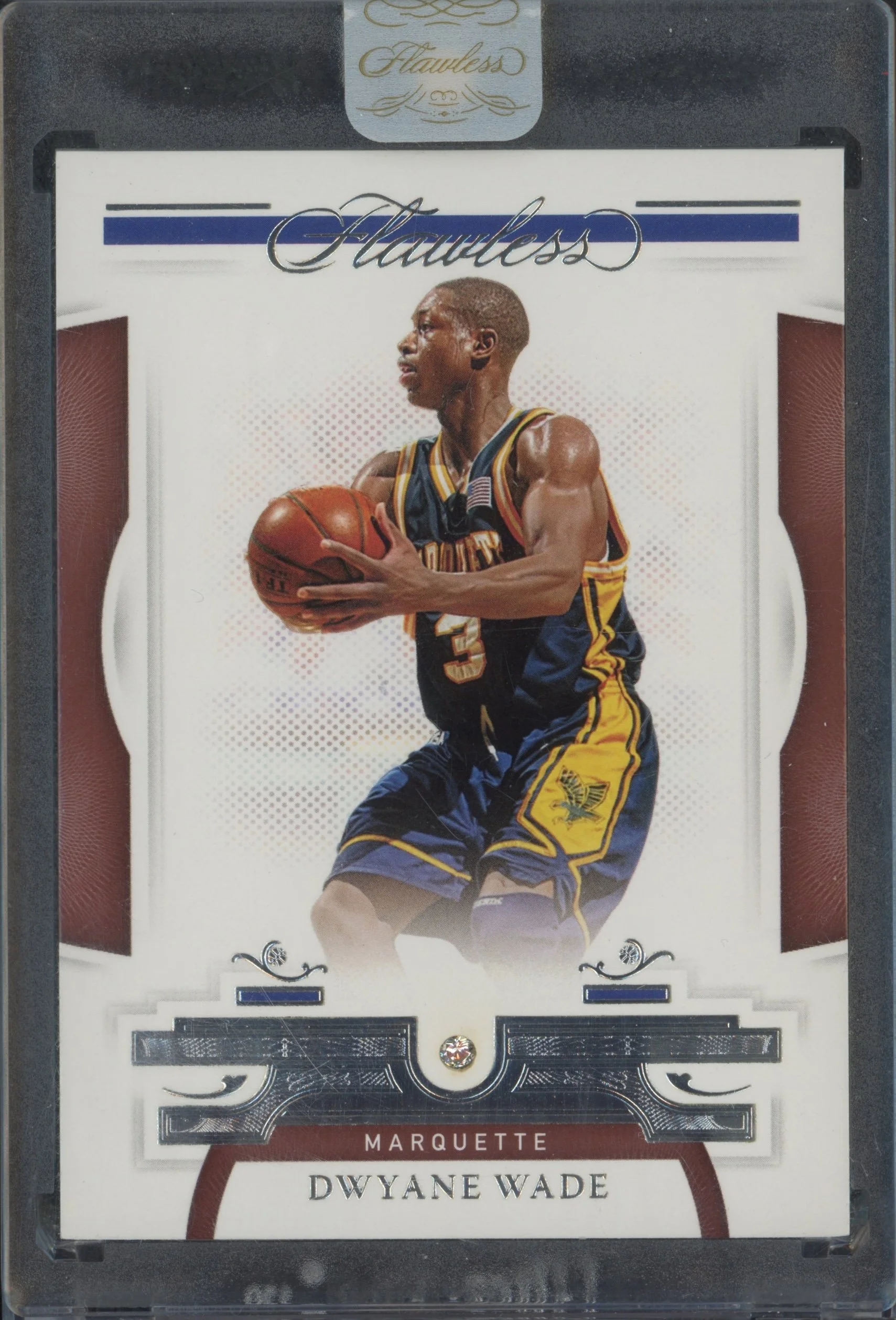 2021 Panini Flawless Collegiate 54 Dwyane Wade 01/20