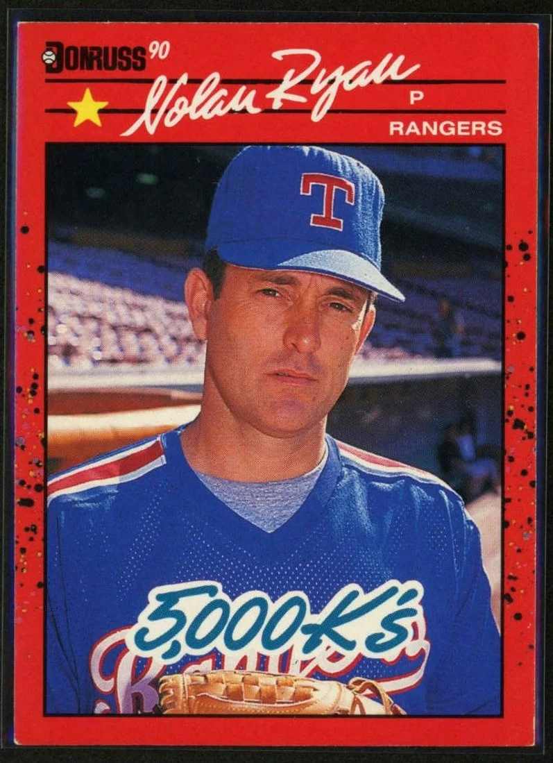 1990 Donruss #659 Nolan Ryan