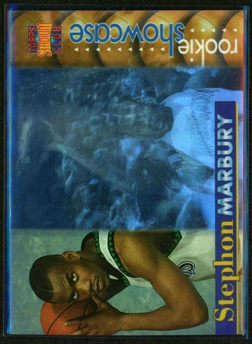 1996-97 Stadium Club Showcase #RS3 Stephon Marbury RC