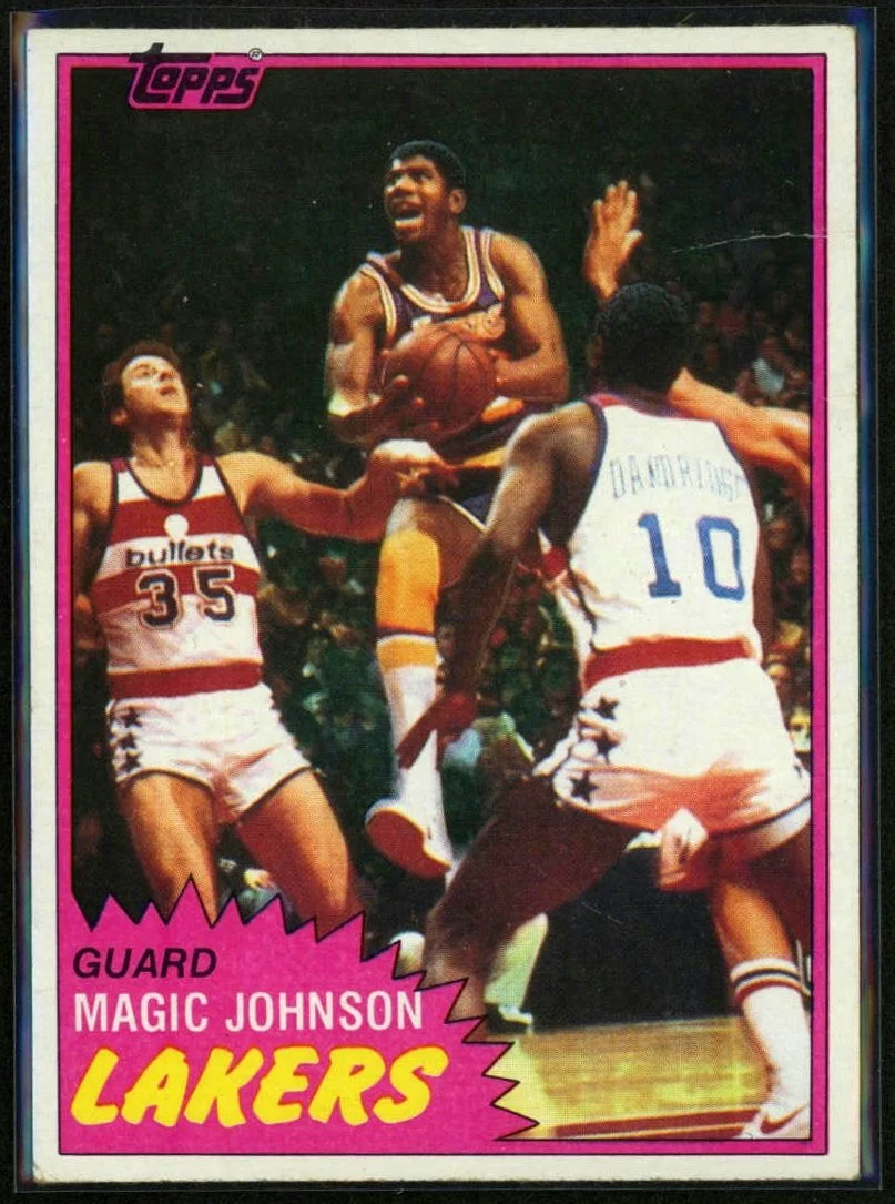 1981 Topps #21 Magic Johnson