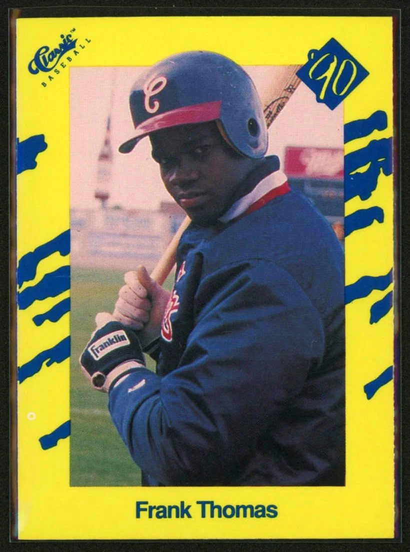 1990 Classic #T93 Frank Thomas Yellow