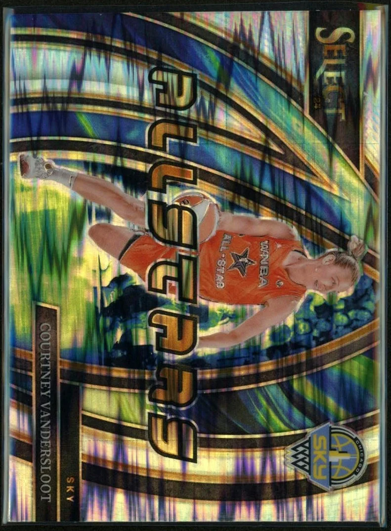 2024 Panini Select All-Stars #14 Courtney Vandersloot Flash Prizm