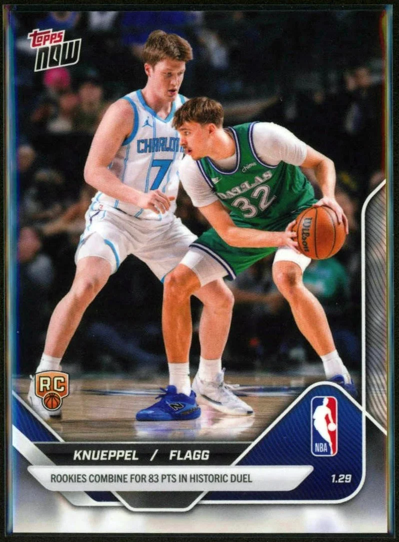 2026 Topps Now #152 Kon Knueppel & Cooper Flagg