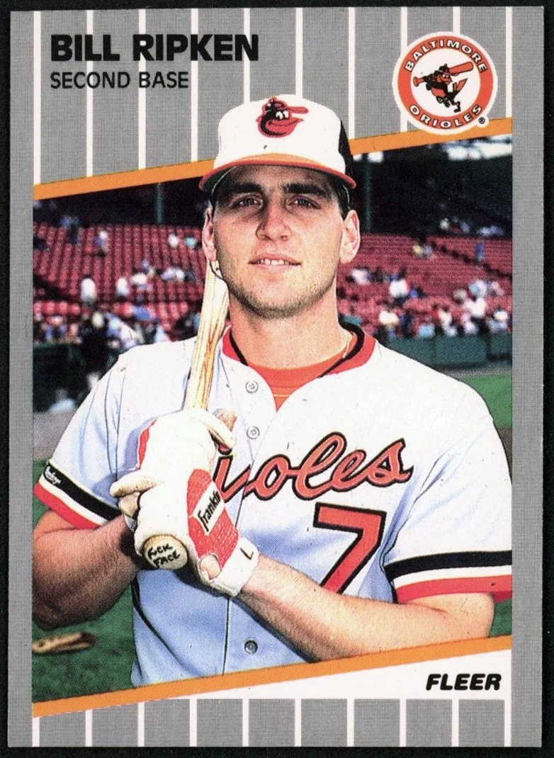1989 Fleer #616 Billy Ripken FF Error