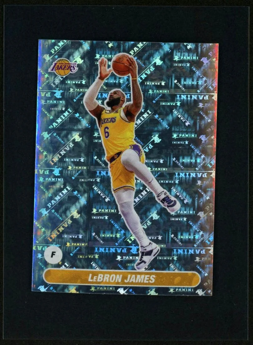 2023-24 Panini NBA Mini Foil Sticker #359 Lebron James