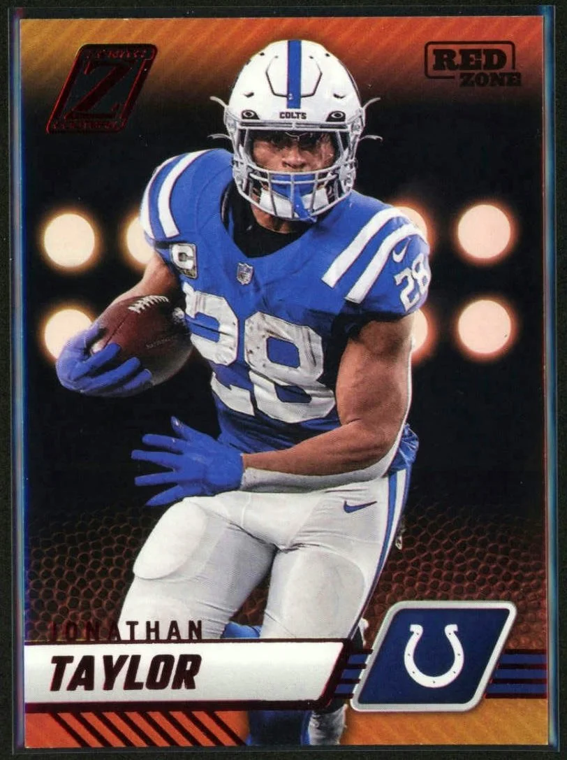 2023 Panini Zenith #42 Jonathan Taylor Red Zone