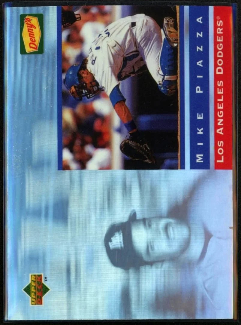 1995 Upper Deck Denny's Holograms #20 Mike Piazza