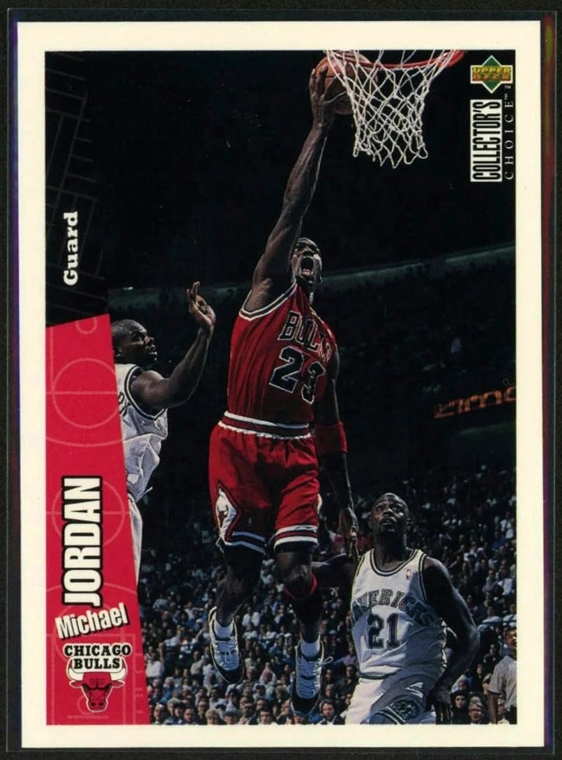1996-97 Upper Deck Collector's Choice #23 Michael Jordan