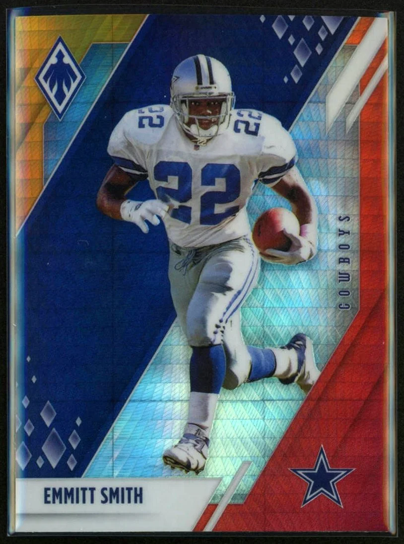 2021 Panini Phoenix #32 Emmitt Smith Fire Burst SP