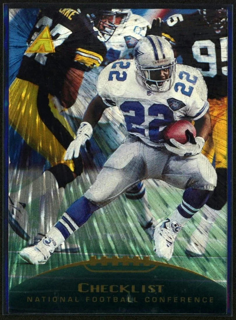 1995 Pinnacle #247 Emmitt Smith Checklist