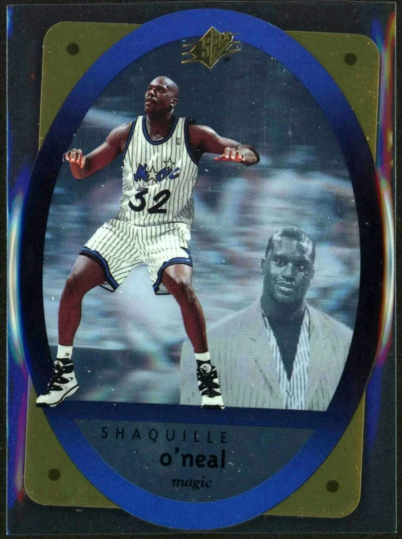 1996 SPx #35 Shaquille O'Neal GOLD