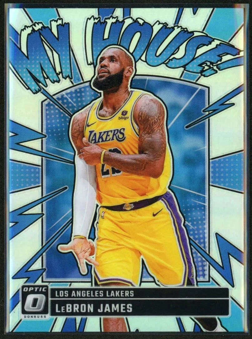 2024-25 Panini Donruss Optic My House #3 LeBron James Holo Prizm