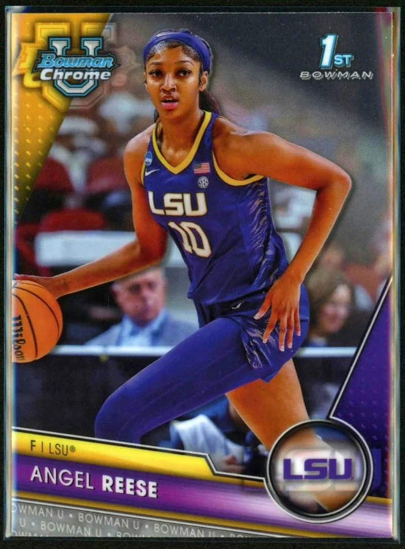 2024 Bowman U Chrome #49 Angel Reese Bowman 1st