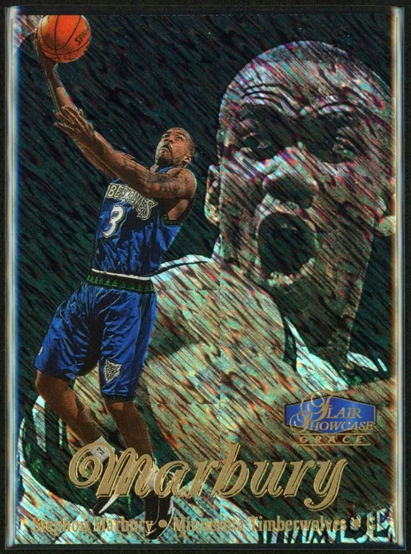 1997-98 Flair Showcase Row 1 #15 Stephon Marbury
