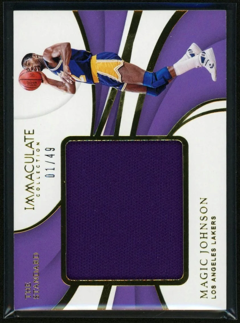 2018-19 Panini Immaculate The Standard #ST-MJN Magic Johnson 01/49