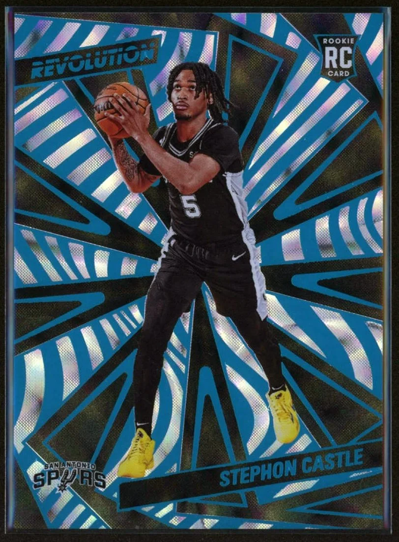 2024-25 Panini Revolution Future Frame #116 Stephon Castle 45/60