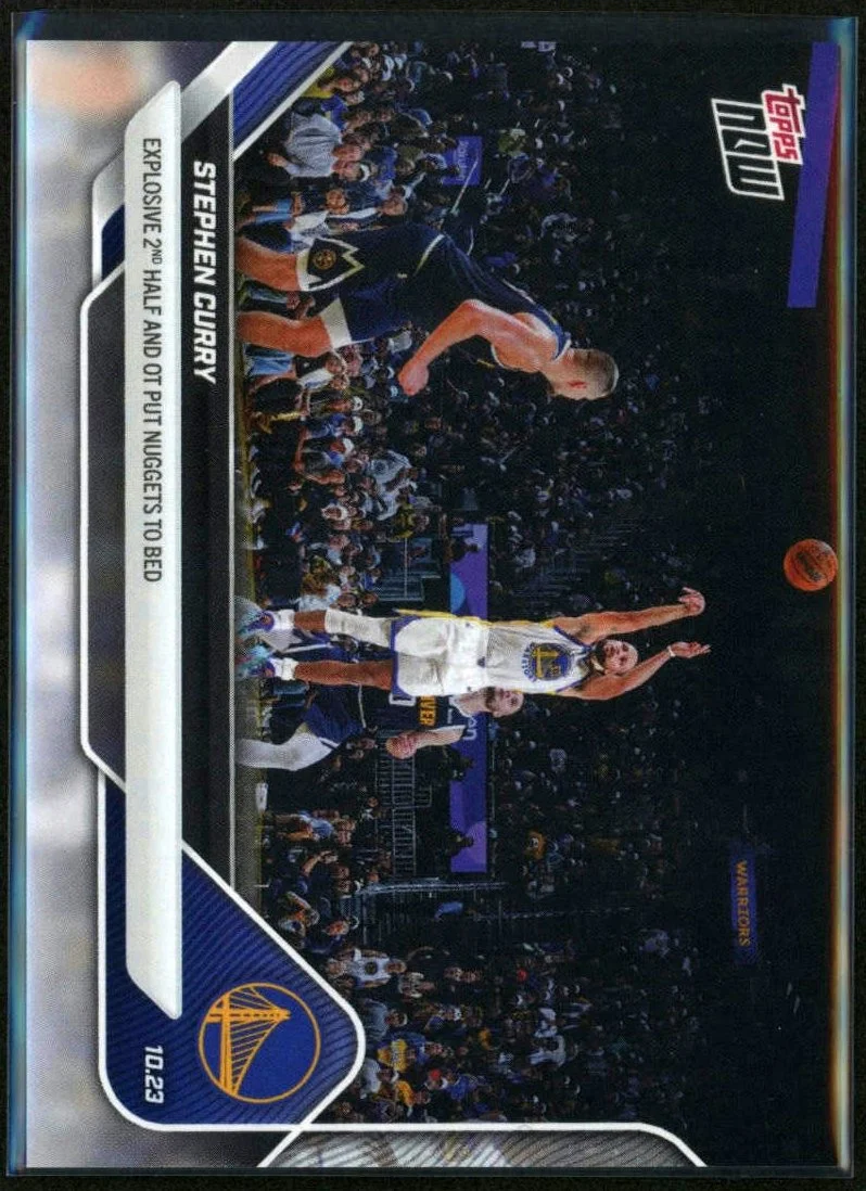 2025 Topps Now #22SP Stephen Curry Variation