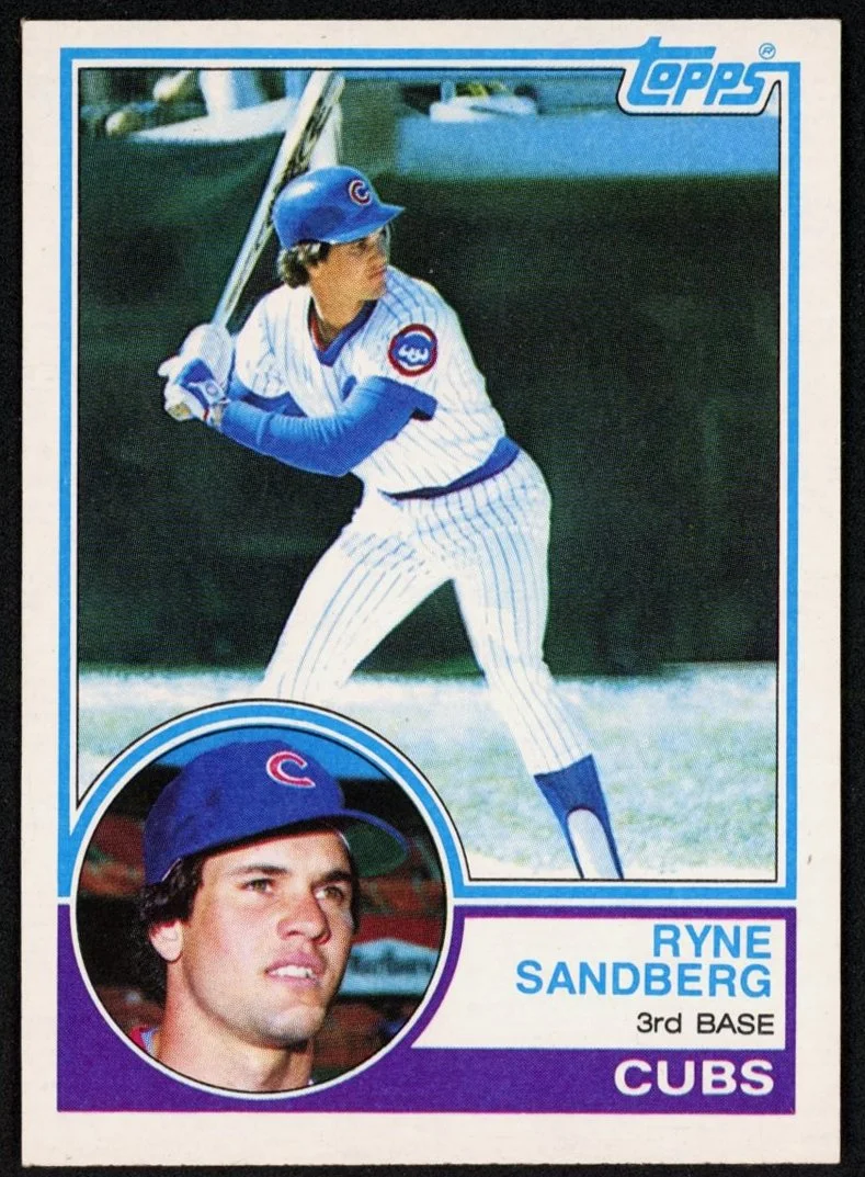 1983 Topps #83 Ryne Sandberg RC