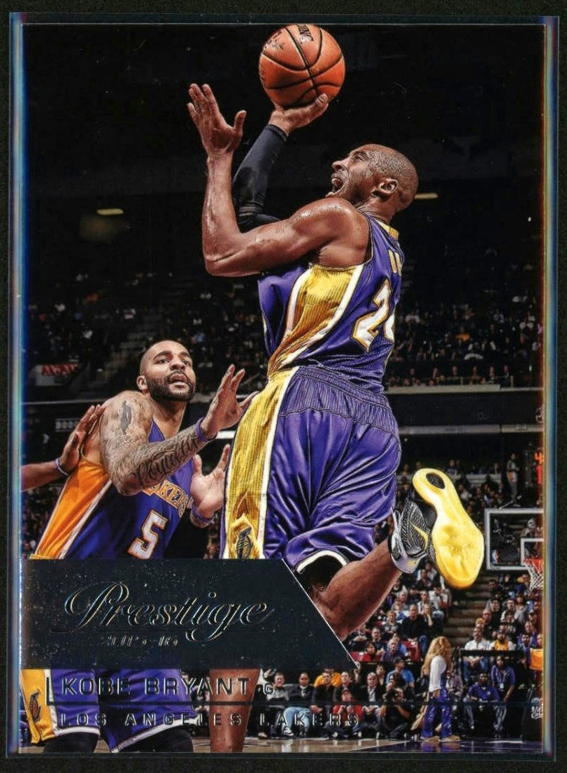 2015-16 Panini Prestige #179 Kobe Bryant