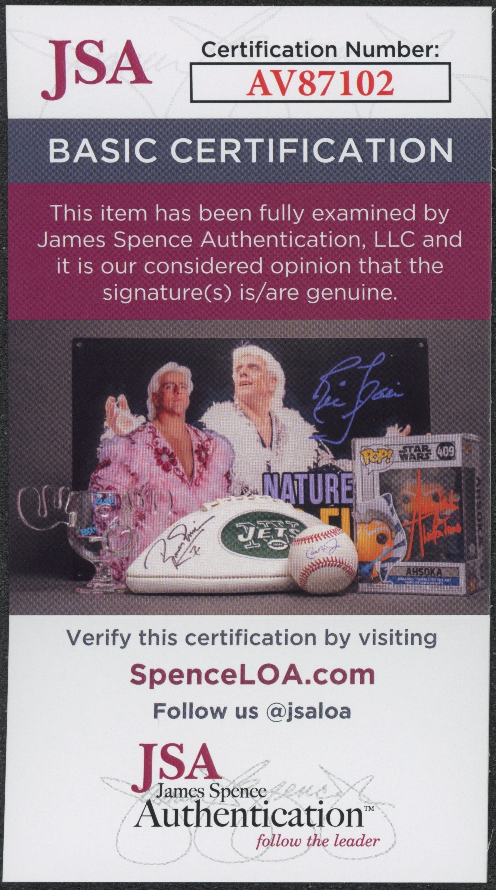 Jerry West Signed Auto Custom Cut Card 1:1 COA JSA_3.jpeg