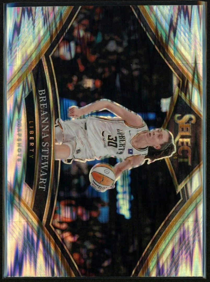 2024 Panini Select #14 Breanna Stewart Variation Silver Flash Prizm