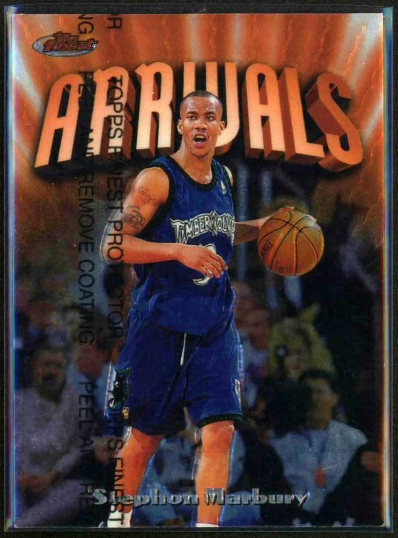 1997-98 Topps Finest Arrivals #249 Stephon Marbury