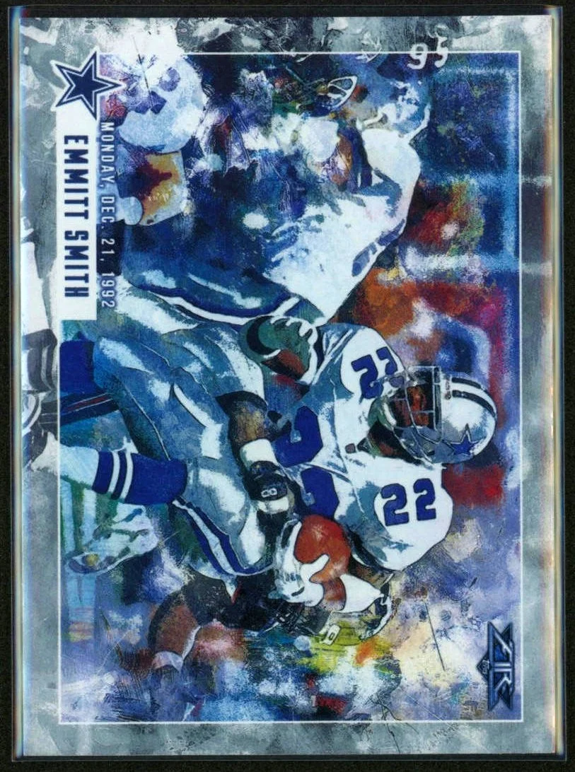 2015 Topps Fire #TT-ES Emmitt Smith Transcendent Touchdowns