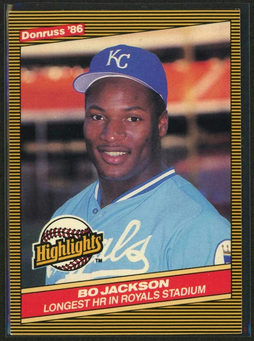 1986 Donruss Highlights #43 Bo Jackson