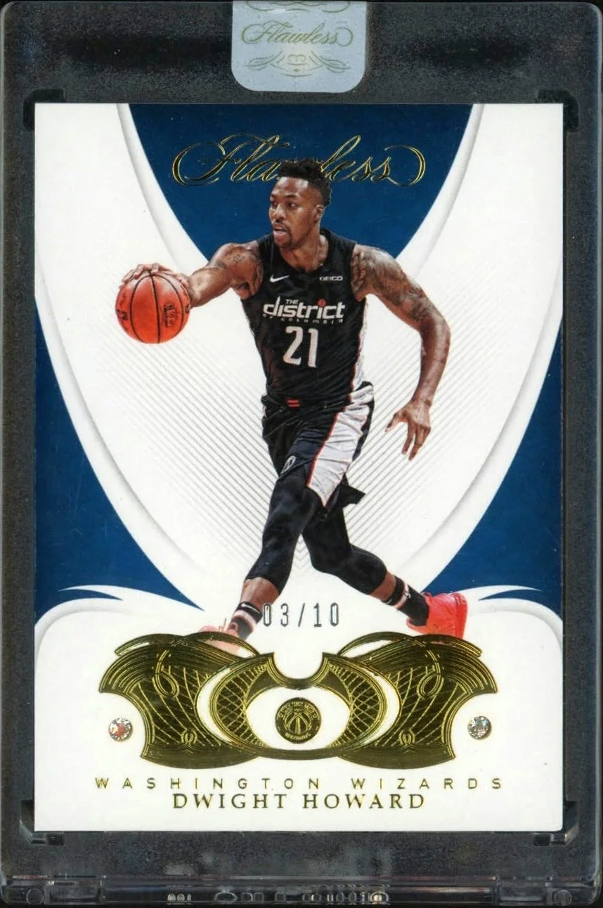 2018-19 Panini Flawless Double #20 Dwight Howard 03/10
