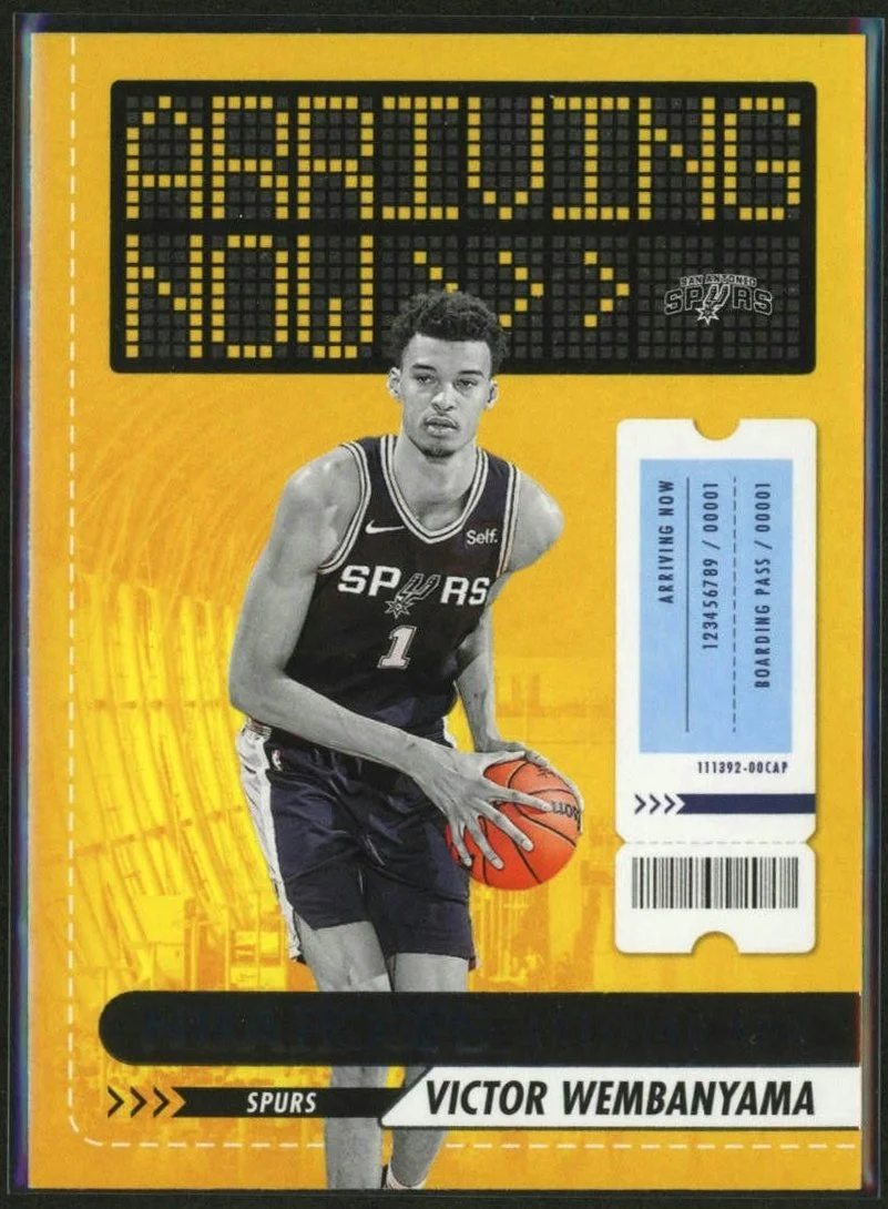 2023-24 Panini NBA Hoops Arriving Now #26 Victor Wembanyama RC