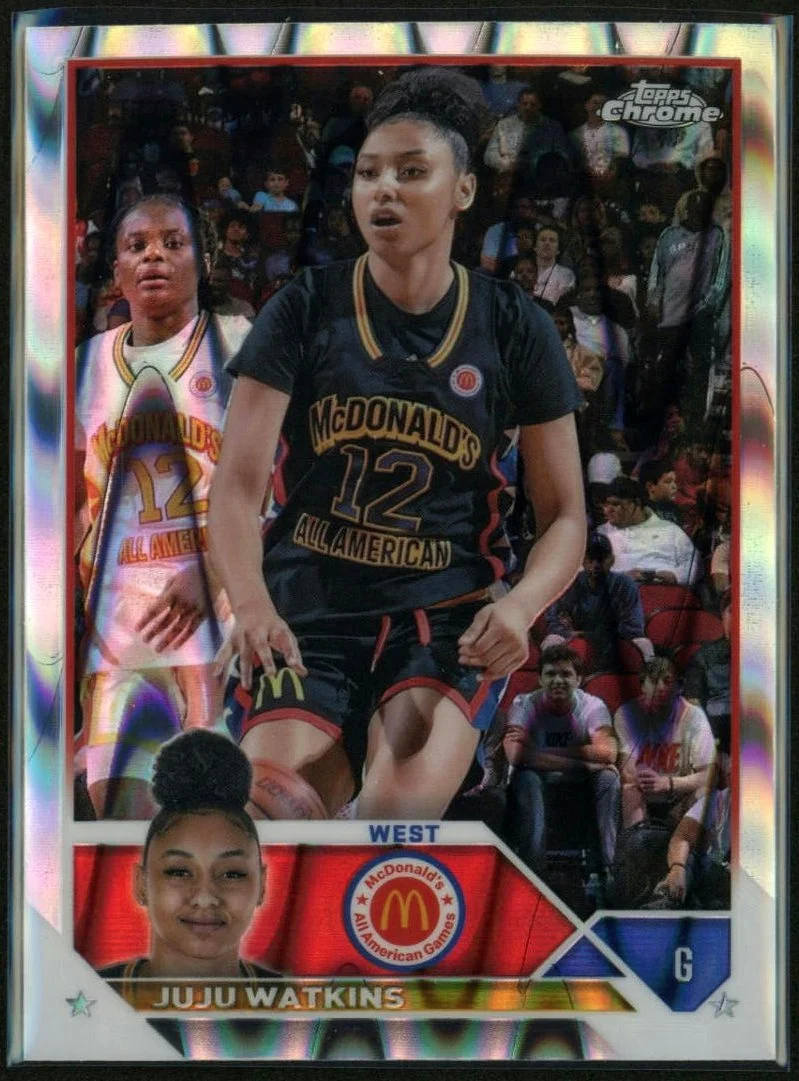 2023 Topps Chrome McDonalds #45 JuJu Watkins RayWave Refractor
