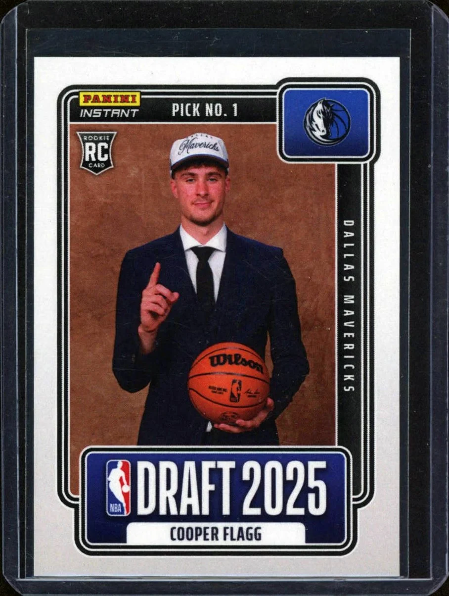 2025 Panini Instant Draft Night #NBADN-1 Cooper Flagg RC