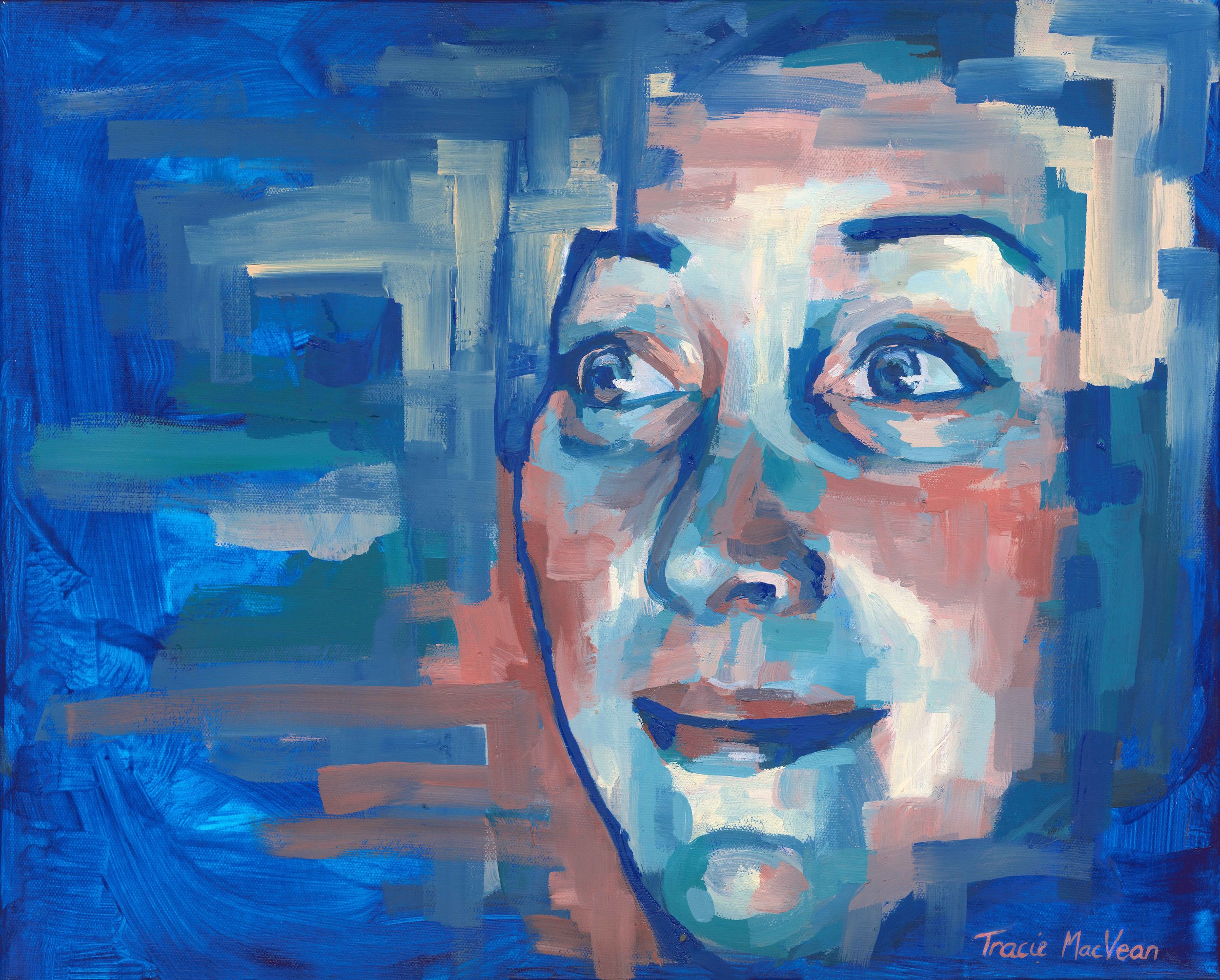 "Lauren" Oil on canvas, 40cm x 30cm