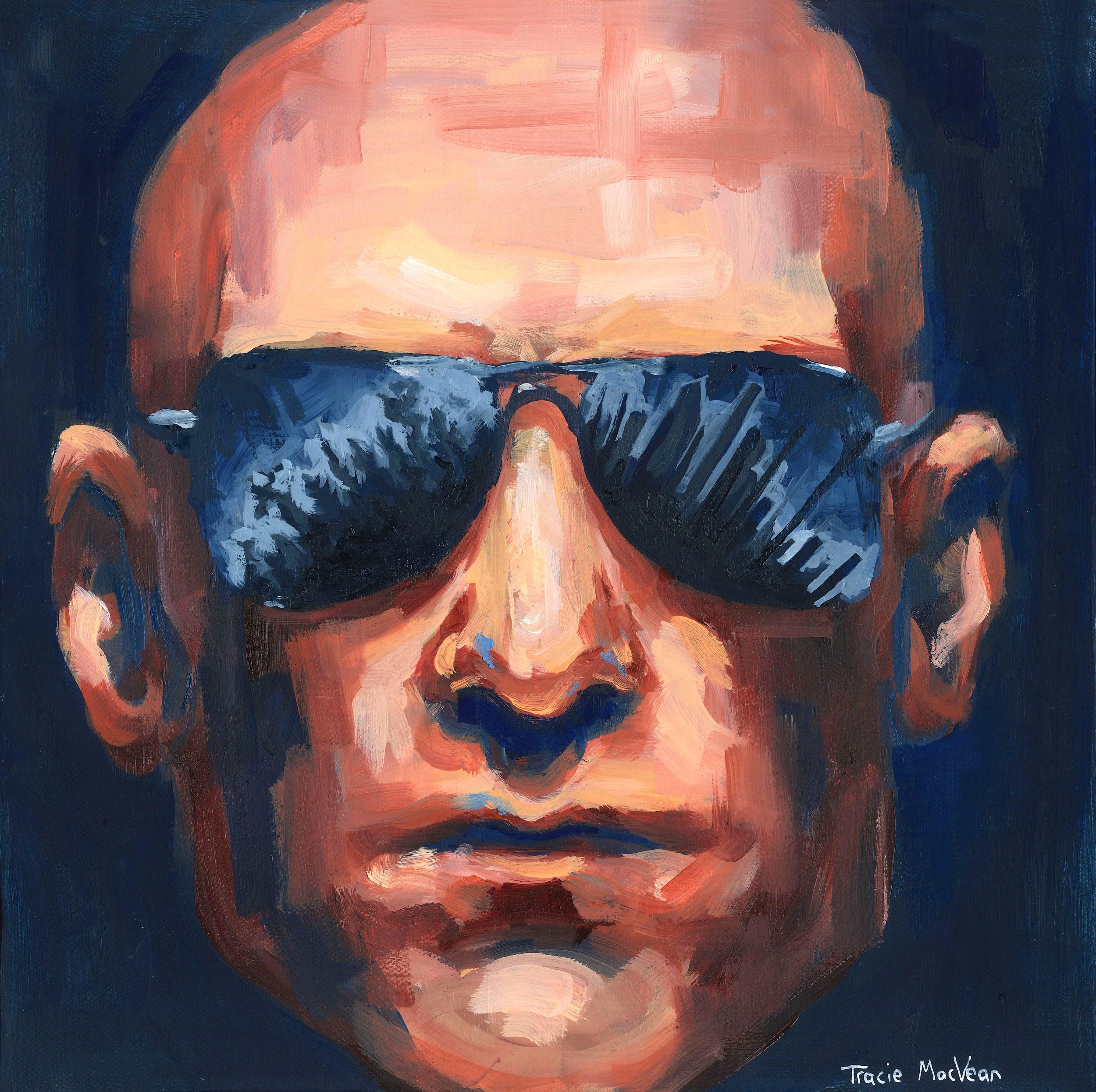 "It's Your Choice" Oil on canvas, 30cm x 30cm