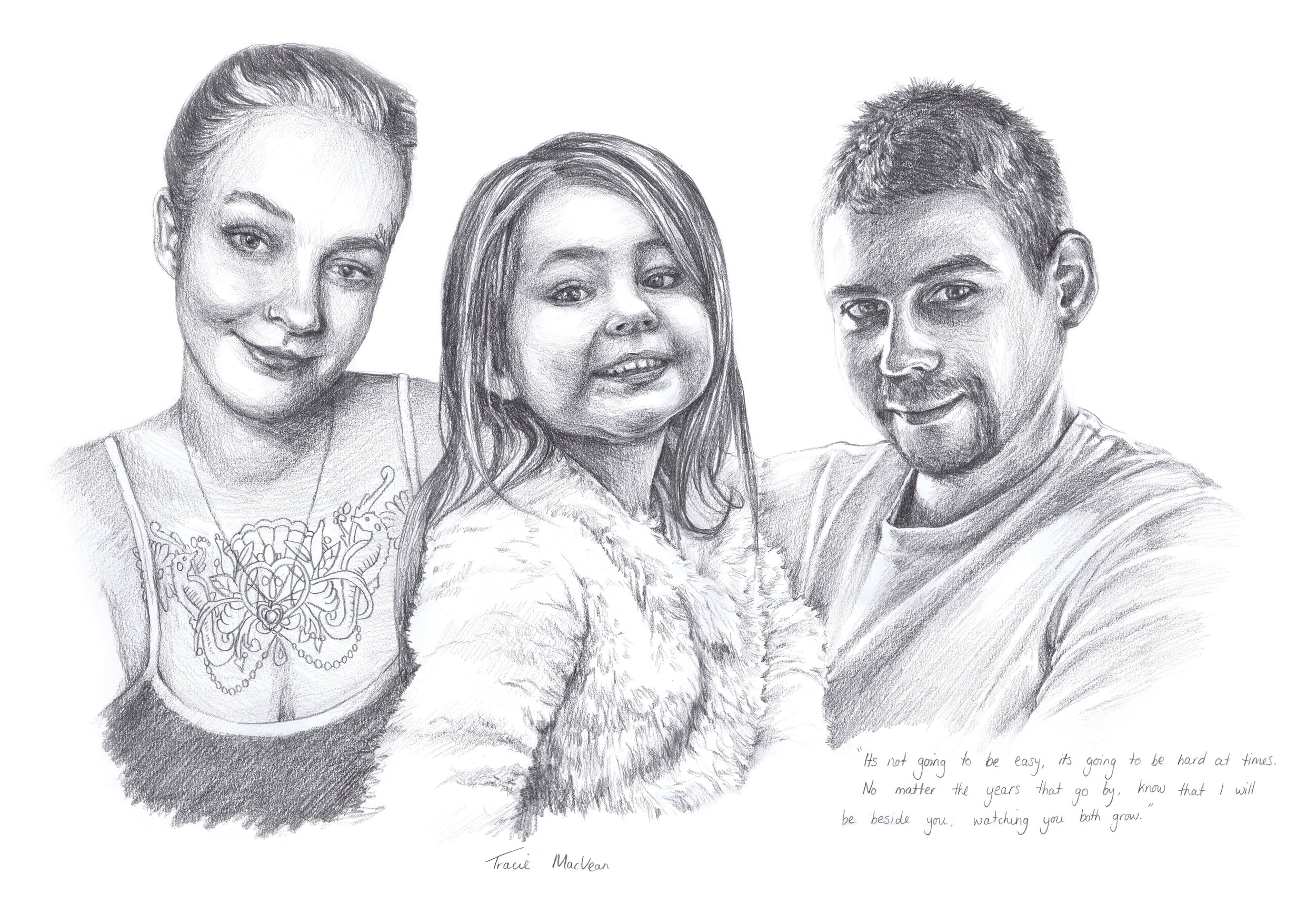 Pencil sketch, 42cm x 59cm