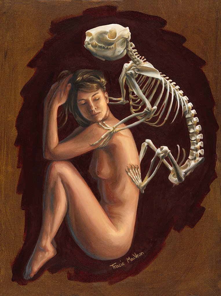 "Survivors Guilt 2" Oil on canvas, 30cm x 40cm