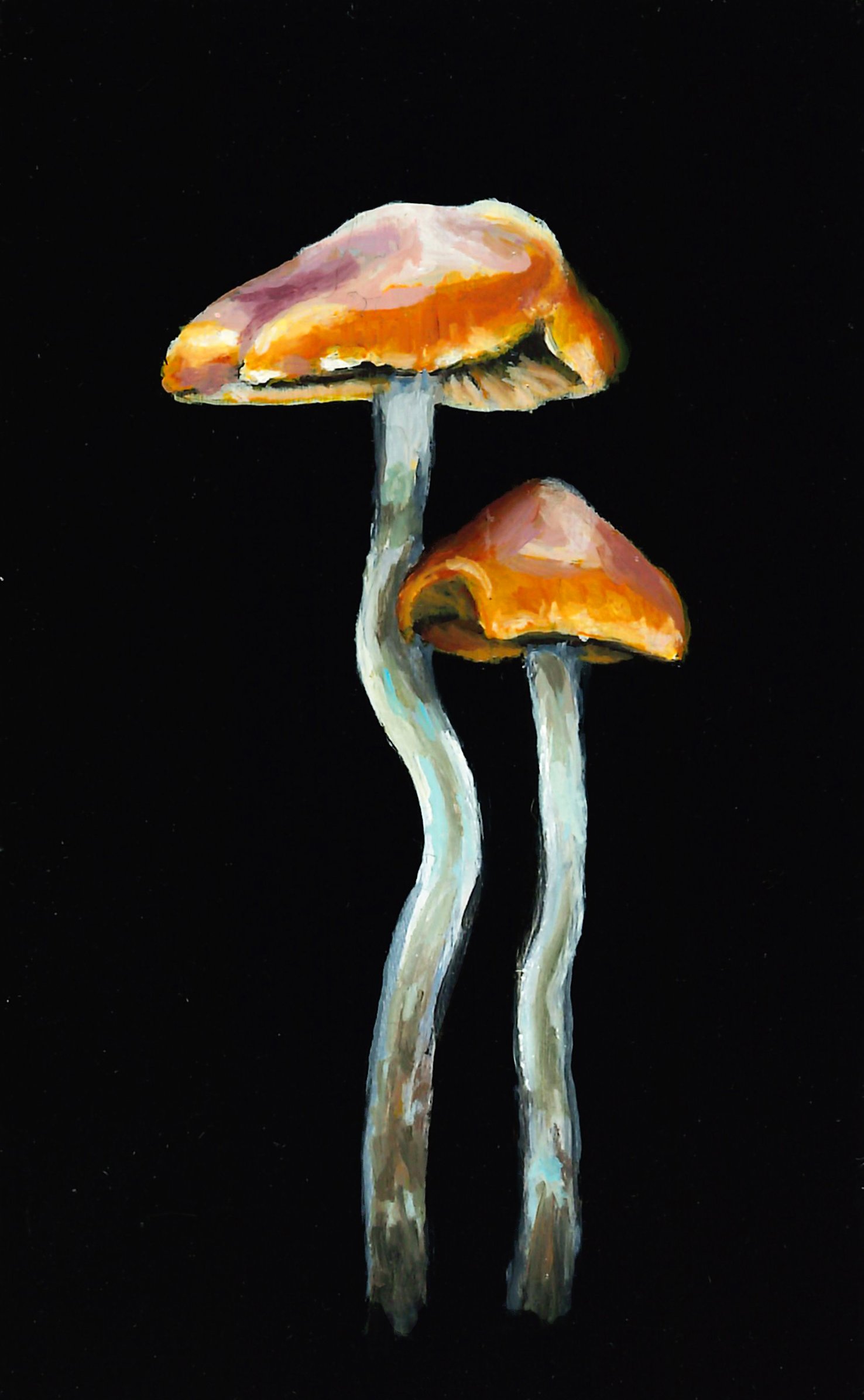 "Sub miniature" Oil on panel, 6.5cm x 10cm