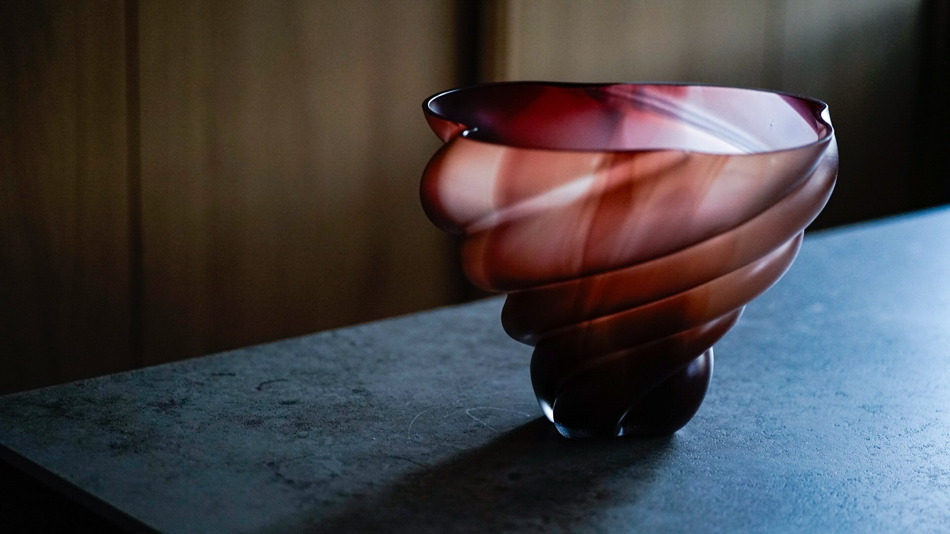 &ldquo;Flow&rdquo;

Red marble