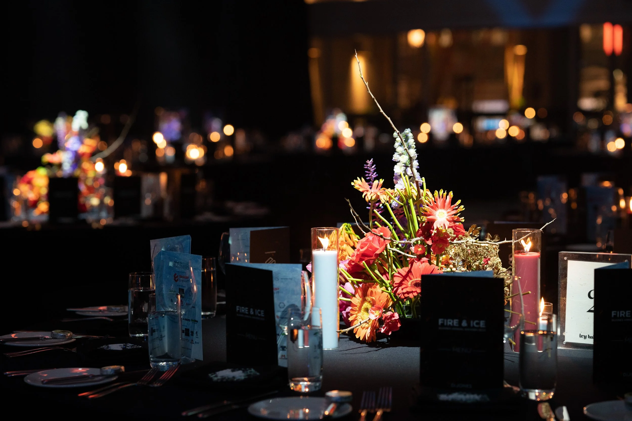 Modern event aesthetic design